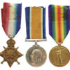 WW1 1914-15 Star Medal Trio - Pte. H.W. Phillips, East Yorkshire Regiment