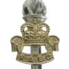 Royal Army Educational Corps (R.A.E.C.) Anodised (Staybrite) Cap Badge