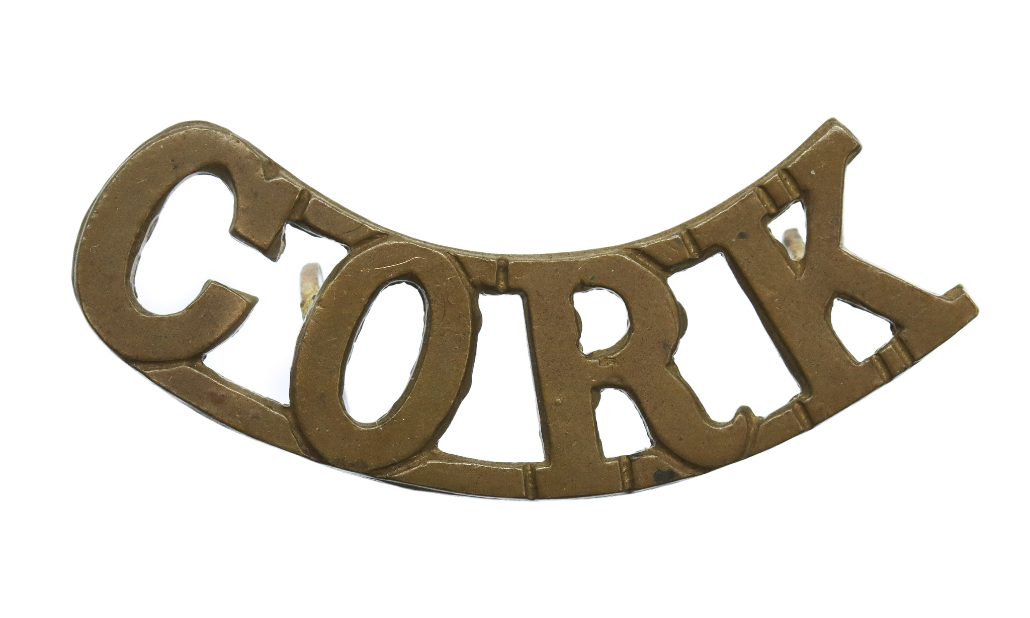 Cork Royal Garrison Artillery Militia (CORK) Shoulder Title