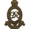George VI Royal Horse Artillery (R.H.A.) Brass Cap Badge