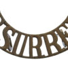 East Surrey Regiment (E.SURREY) Shoulder Title
