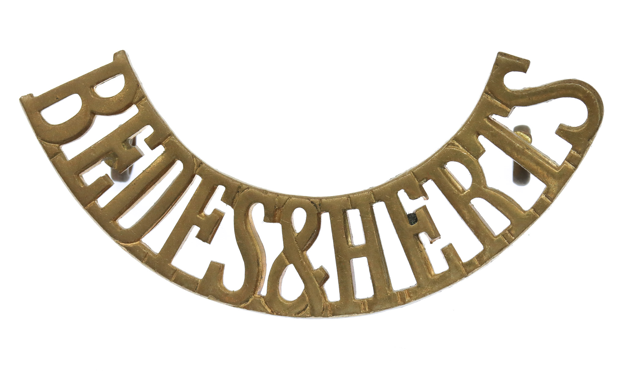 Bedfordshire & Hertfordshire Regiment (BEDFS&HERTS) Shoulder Title