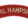 Royal Hampshire Regiment (ROYAL HAMPSHIRE) Cloth Shoulder Title