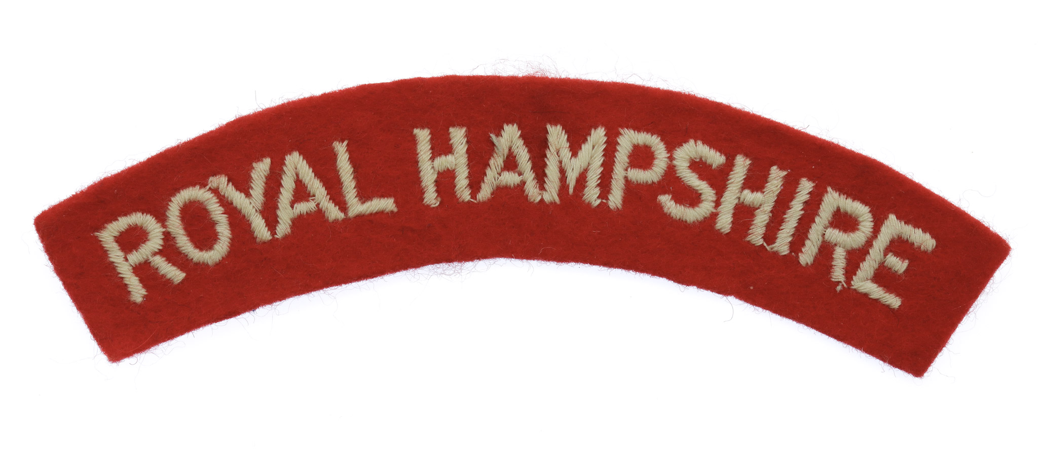 Royal Hampshire Regiment (ROYAL HAMPSHIRE) Cloth Shoulder Title