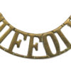 Suffolk Regiment (SUFFOLK) Shoulder Title