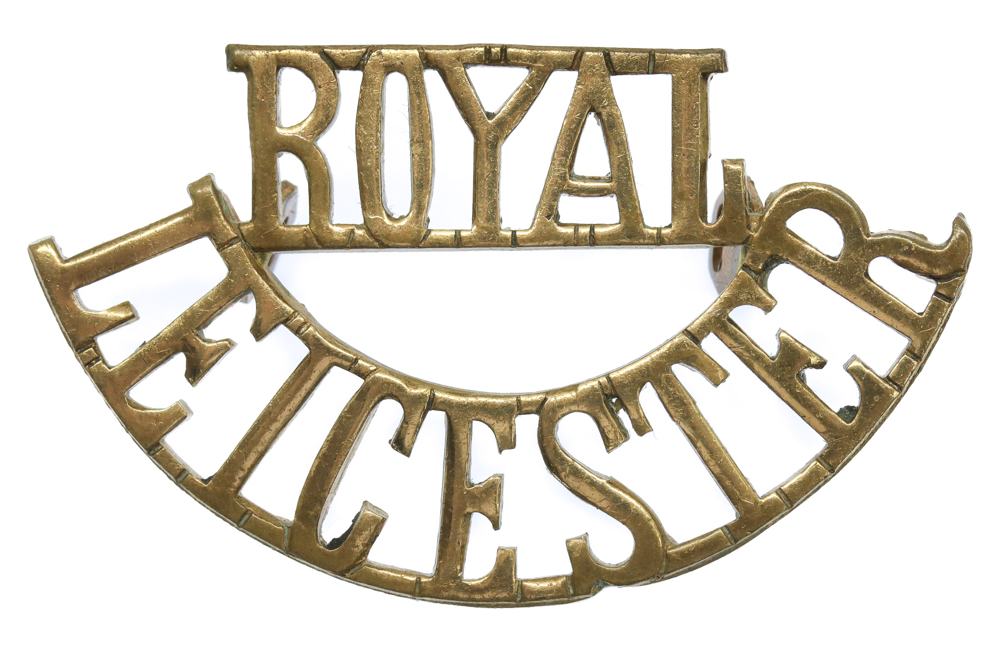 Royal Leicestershire Regiment (ROYAL/LEICESTER) Shoulder Title