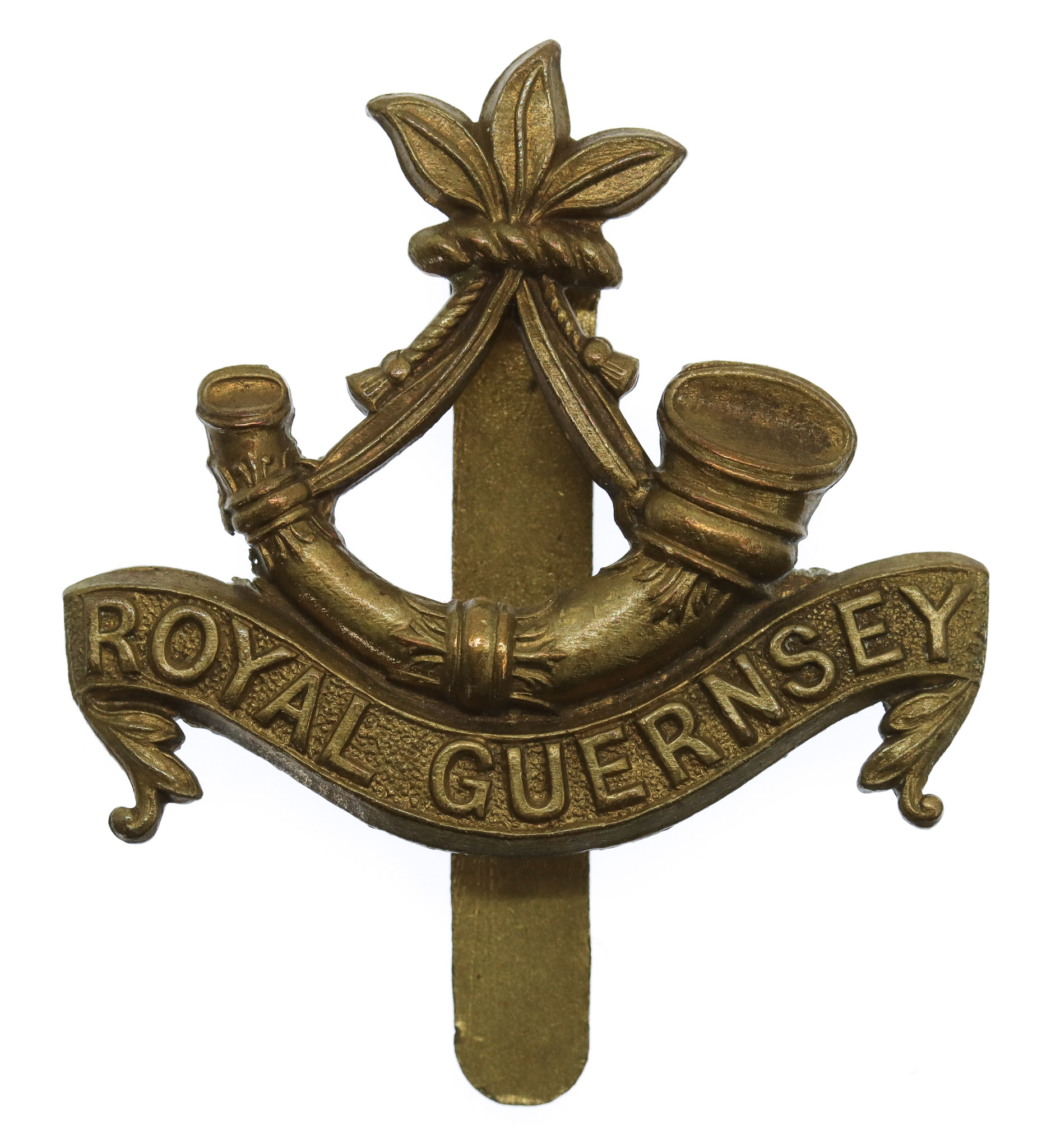 Royal Guernsey Militia (Light Infantry) Cap Badge