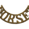 Dorsetshire Regiment (DORSET) Shoulder Title