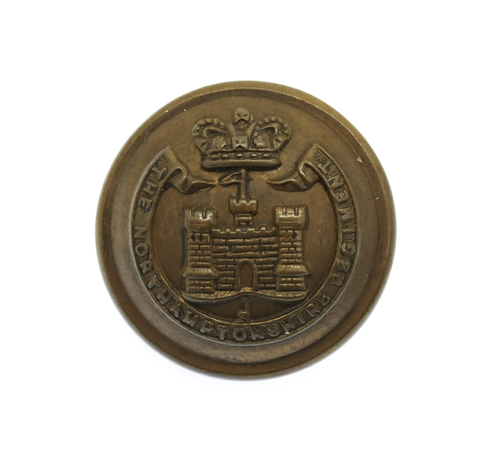 Victorian Northamptonshire Regiment Officer's Button (19mm)