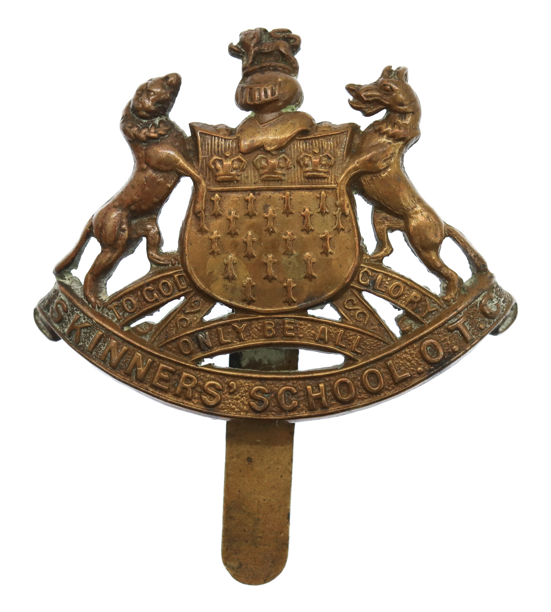 Skinners' School O.T.C. Cap Badge