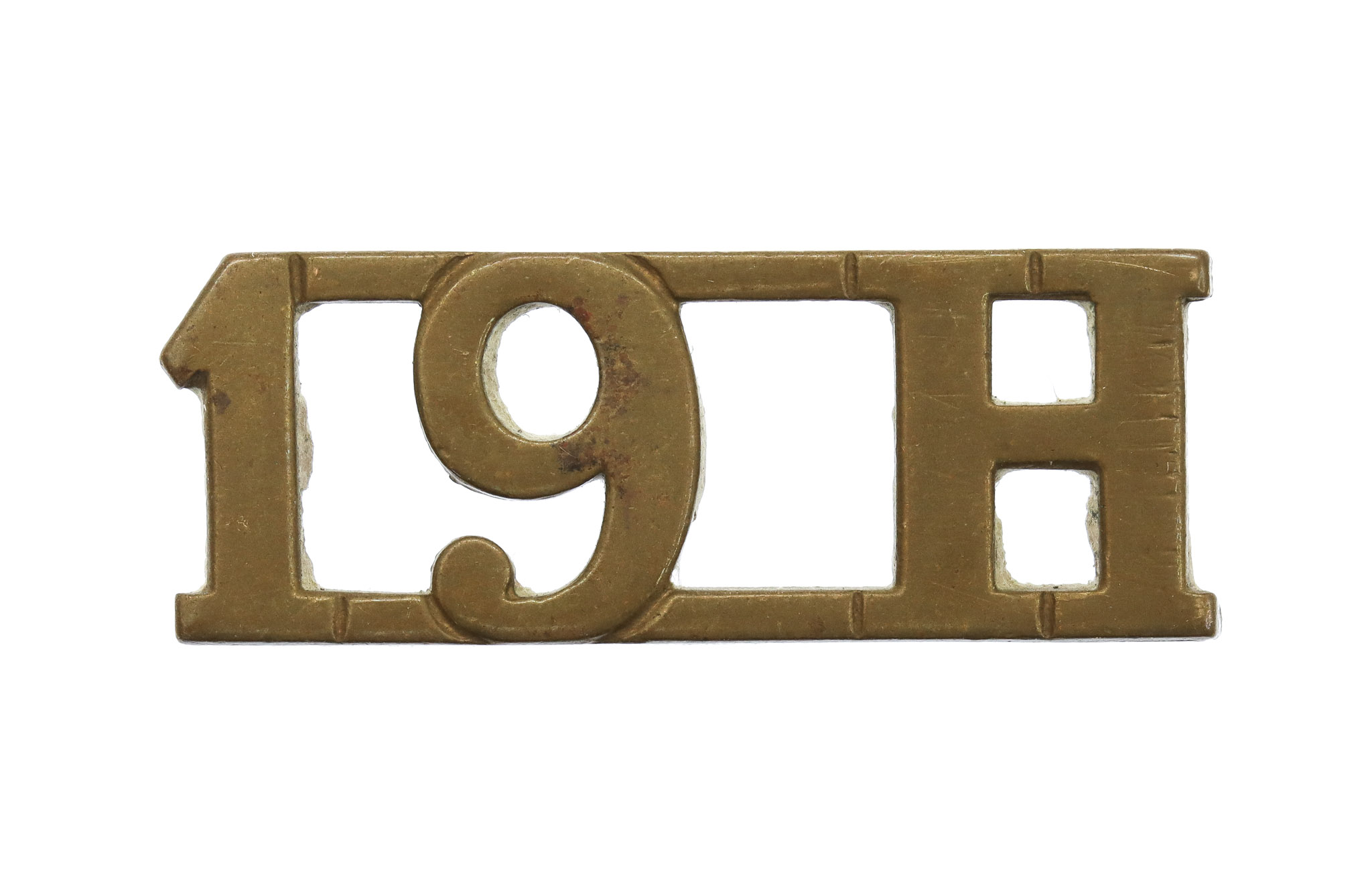 19th Hussars (19H) Shoulder Title