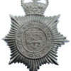York and North East Yorkshire Police Helmet Plate - Queen's Crown