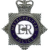 Metropolitan Police Senior Officer's Enamelled Cap Badge - Queen's Crown