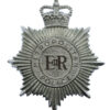 Metropolitan Police Noddy Bike Helmet Plate - Queen's Crown