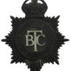British Transport Commission (B.T.C.) Police Night Helmet Plate - King's Crown