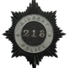 Airport Police Helmet Plate (218)