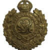 George V Royal Engineers Economy Cap Badge (Non Voided Centre)