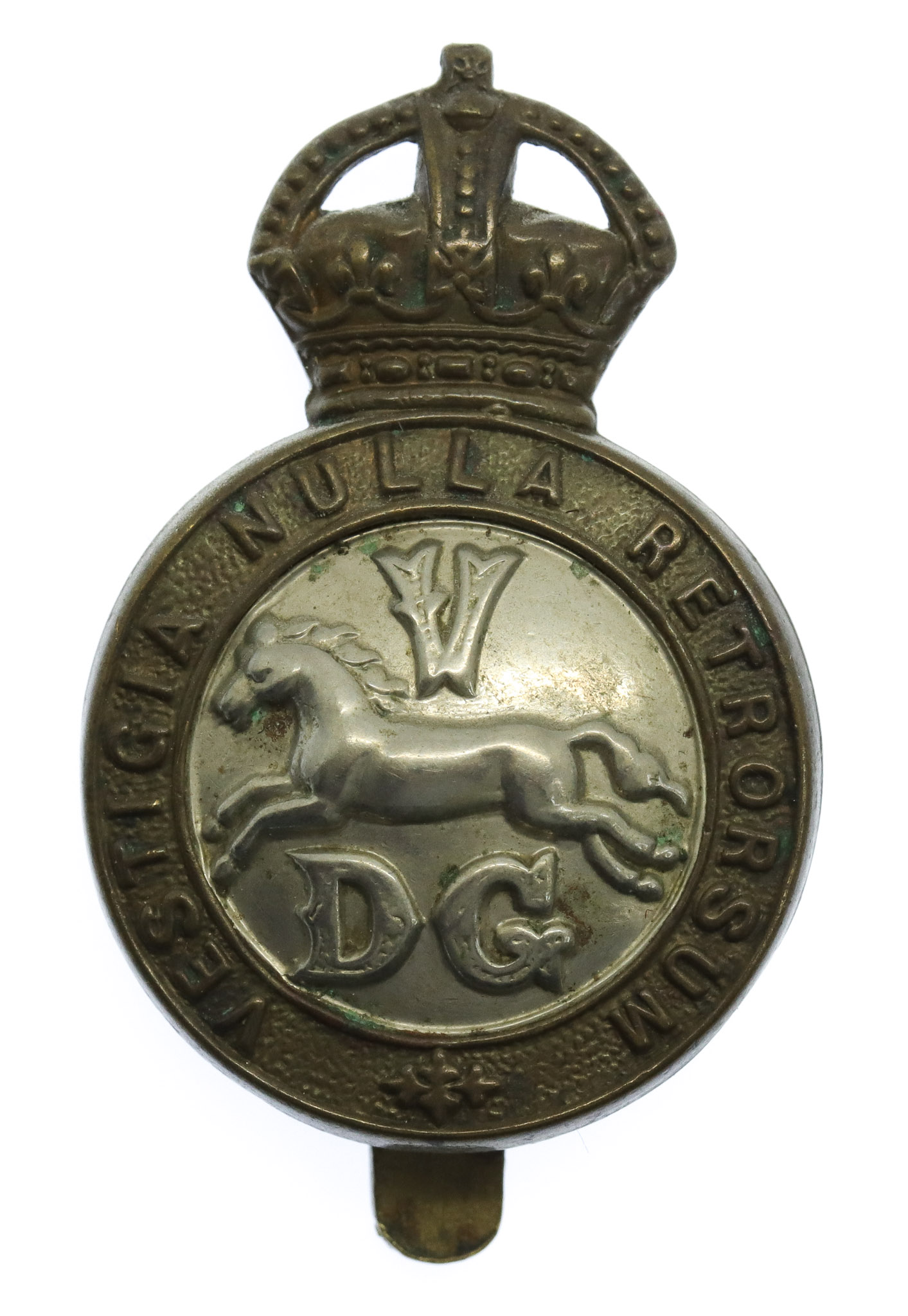 5th Dragoon Guards Cap Badge - King's Crown