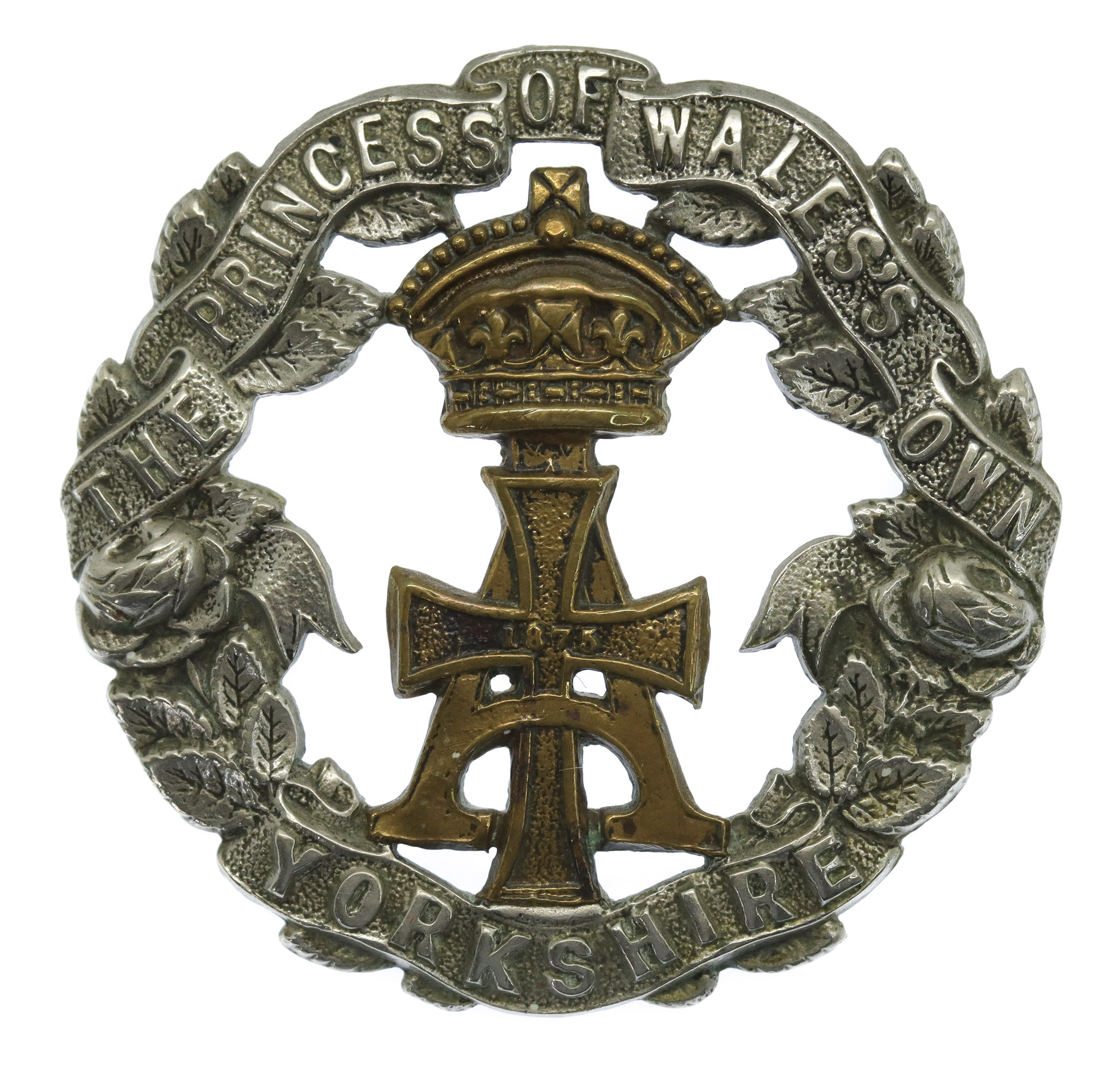 Victorian Yorkshire Regiment Cap Badge
