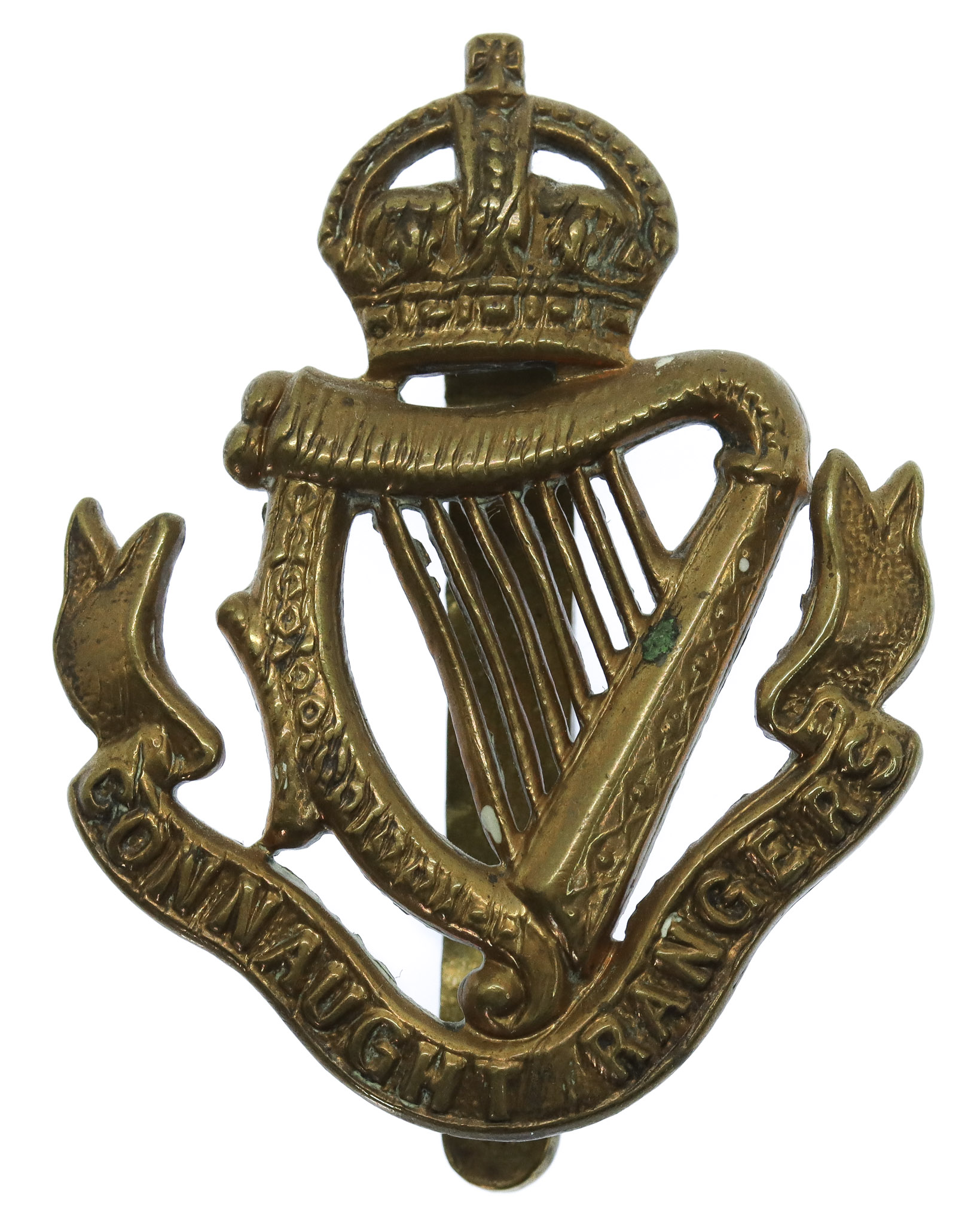 Connaught Rangers Cap Badge - King's Crown