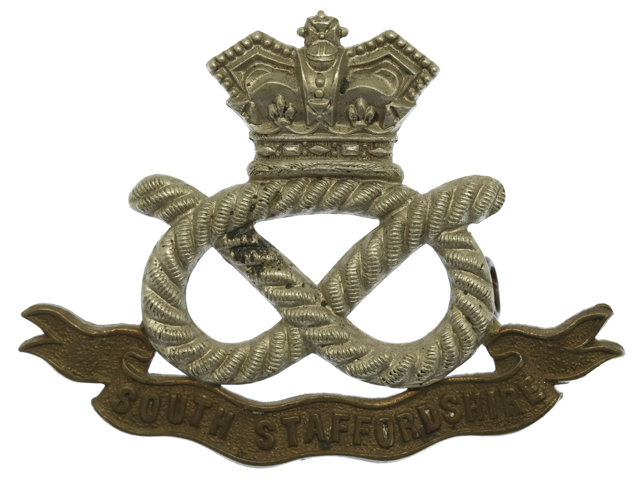 Victorian South Staffordshire Regiment Cap Badge