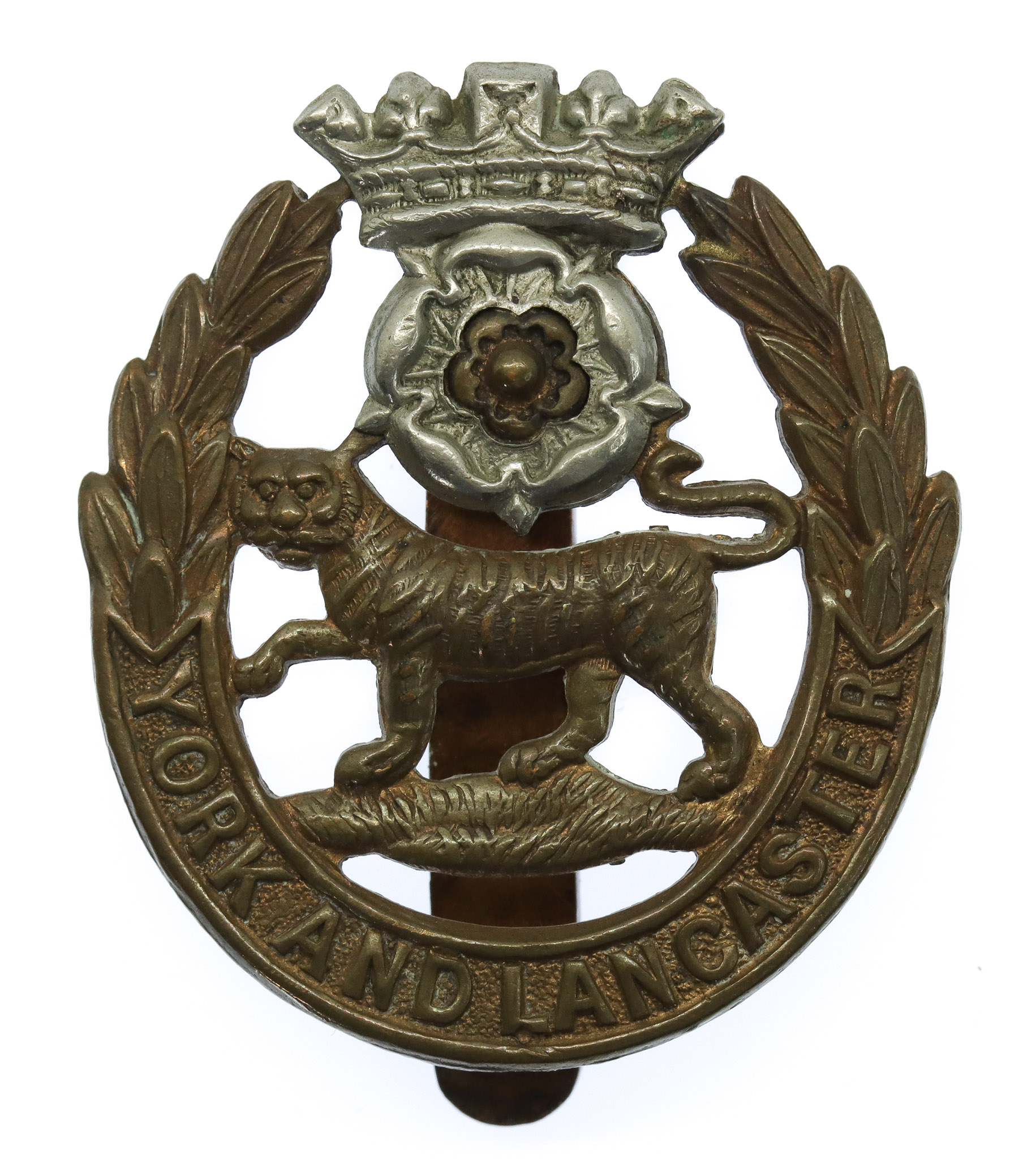 York and Lancaster Regiment Cap Badge