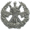 Liverpool Scottish Anodised (Staybrite) Cap Badge
