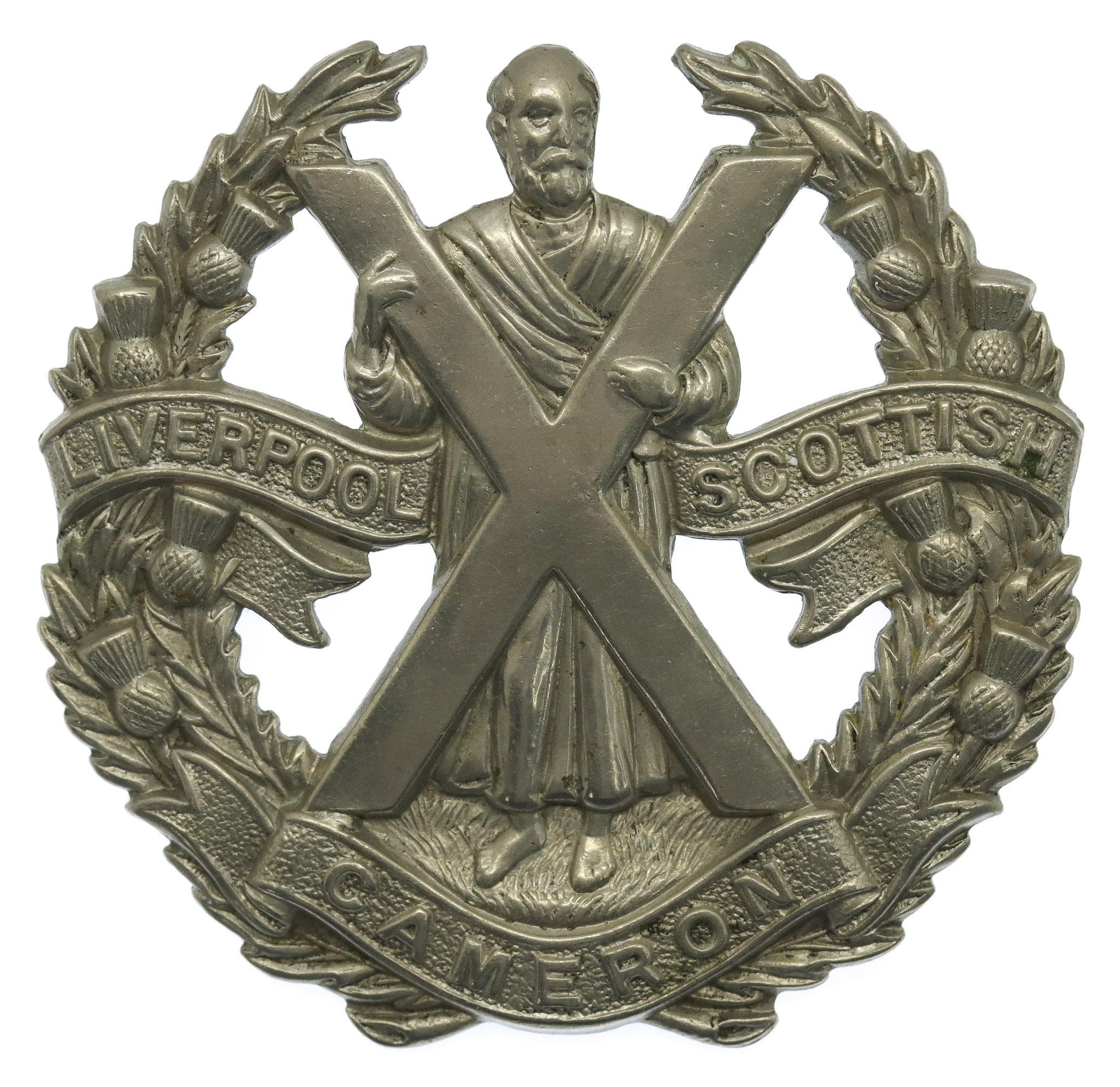 Liverpool Scottish Cap Badge
