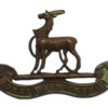 Royal Warwickshire Regiment Officer's Service Dress Collar Badge