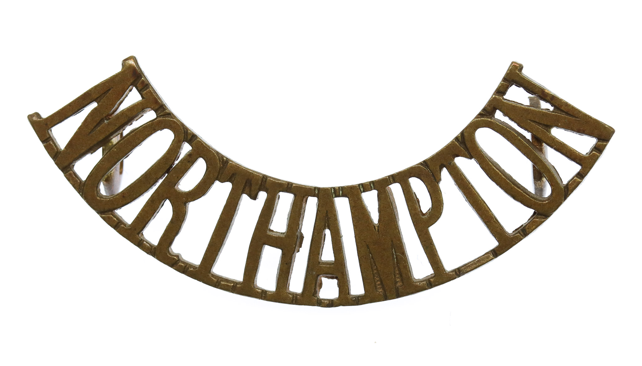 Northamptonshire Regiment (NORTHAMPTON) Shoulder Title