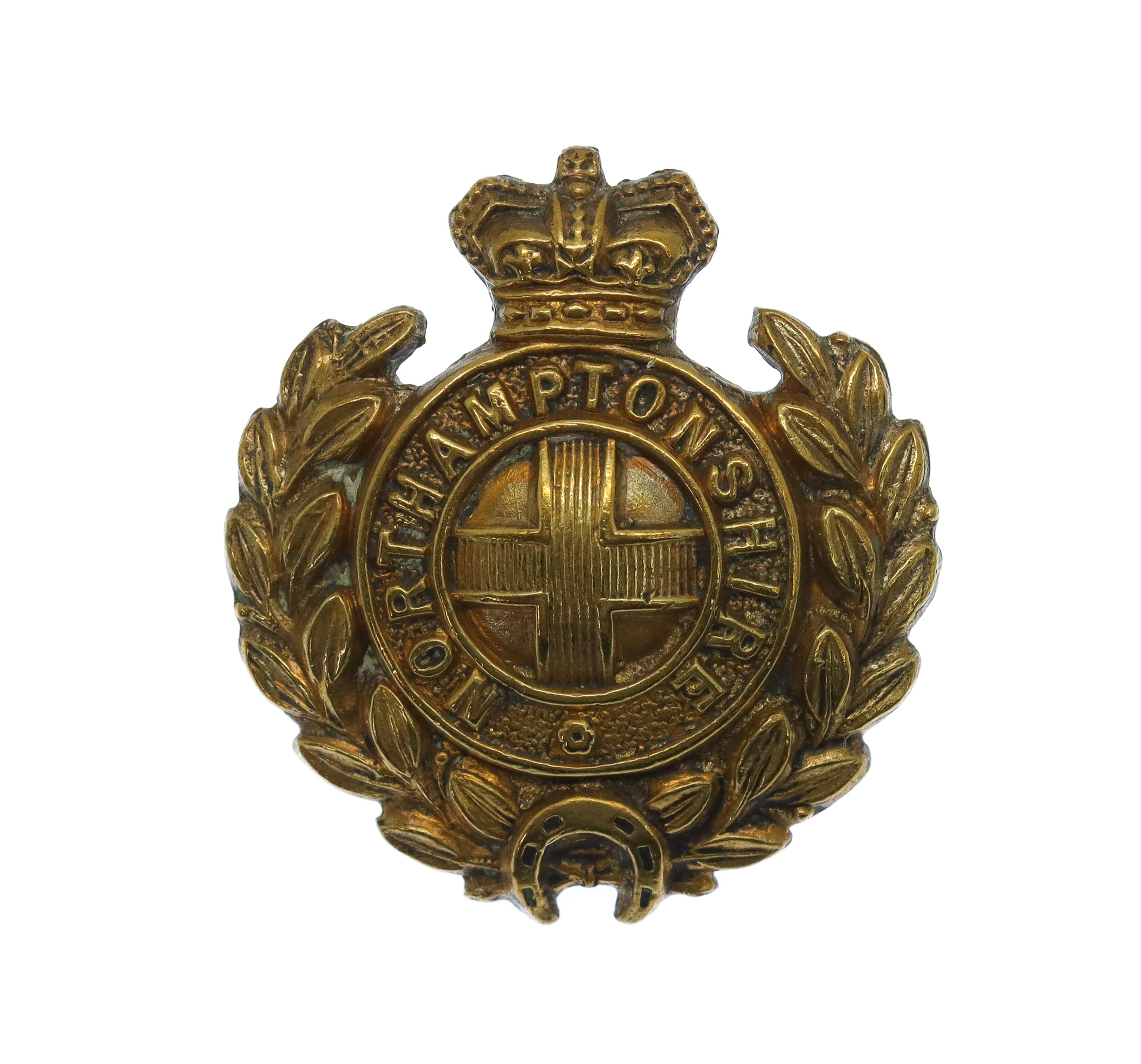 Victorian Northamptonshire Regiment Collar Badge