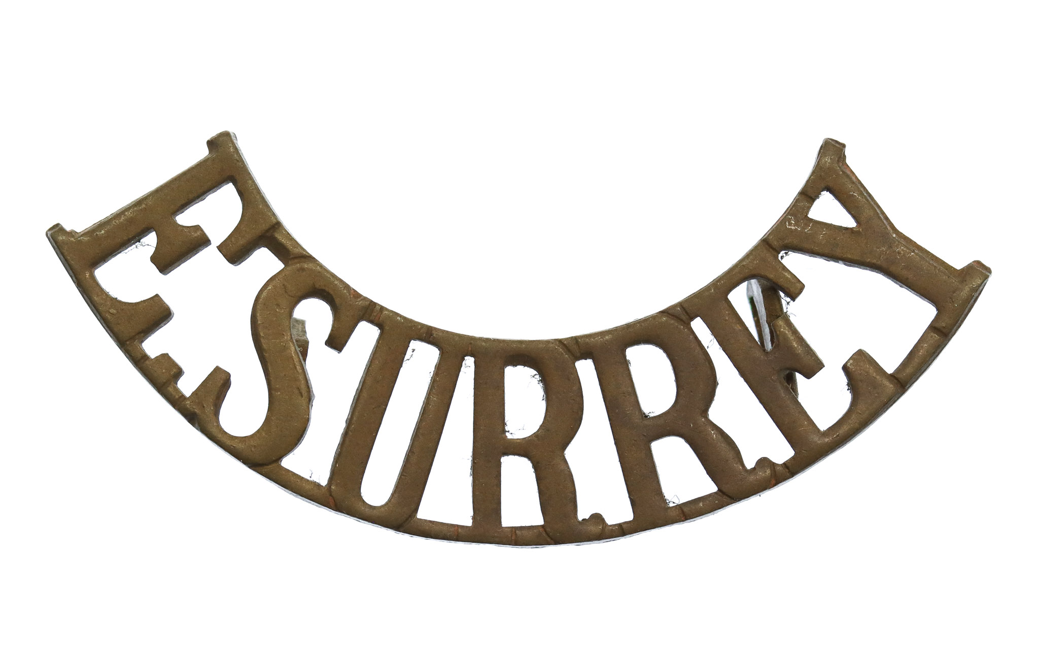 East Surrey Regiment (E.SURREY) Shoulder Title