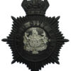 Salford City Police Night Helmet Plate - King's Crown 