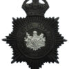 Manchester City Police Black Helmet Plate - King's Crown