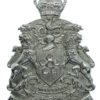 Leicester City Police Helmet Plate - Queen's Crown