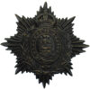 Blackpool Police Night Helmet Plate - King's Crown