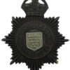 Cornwall Constabulary Night Helmet Plate - King's Crown