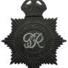 George VI Metropolitan Police Night Helmet Plate 