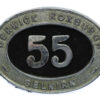 Berwick, Roxburgh and Selkirk Police Epaulette Badge