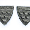 Pair of West Sussex Constabulary Collar Badges