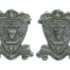 Pair of Renfrew & Bute Constabulary Collar Badges