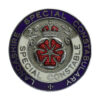 Lancashire Special Constabulary Special Constable Enamelled Lapel Badge - King's Crown
