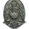 Scottish Police Forces Cap Badge - King's Crown