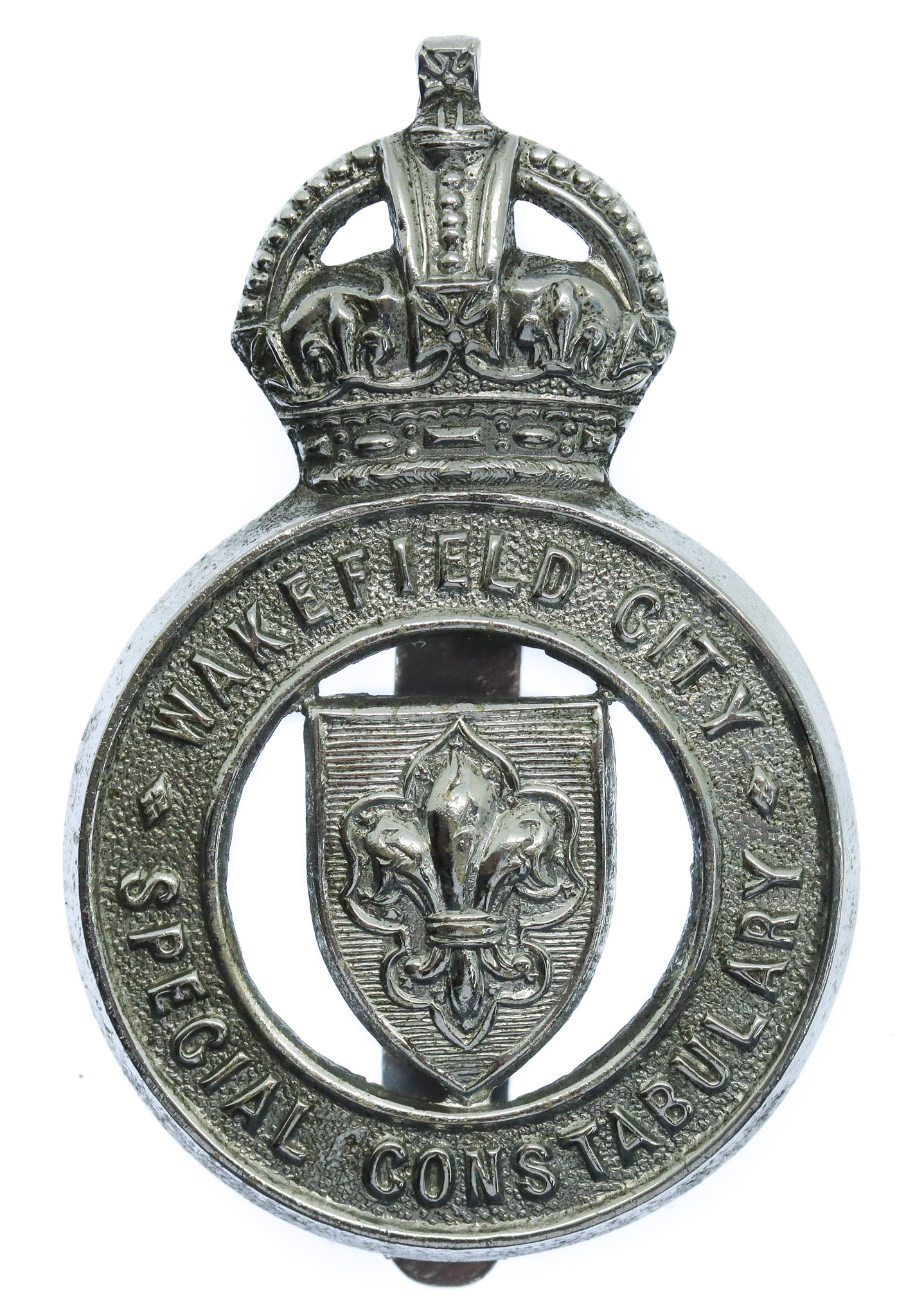Wakefield City Special Constabulary Cap Badge - King's Crown