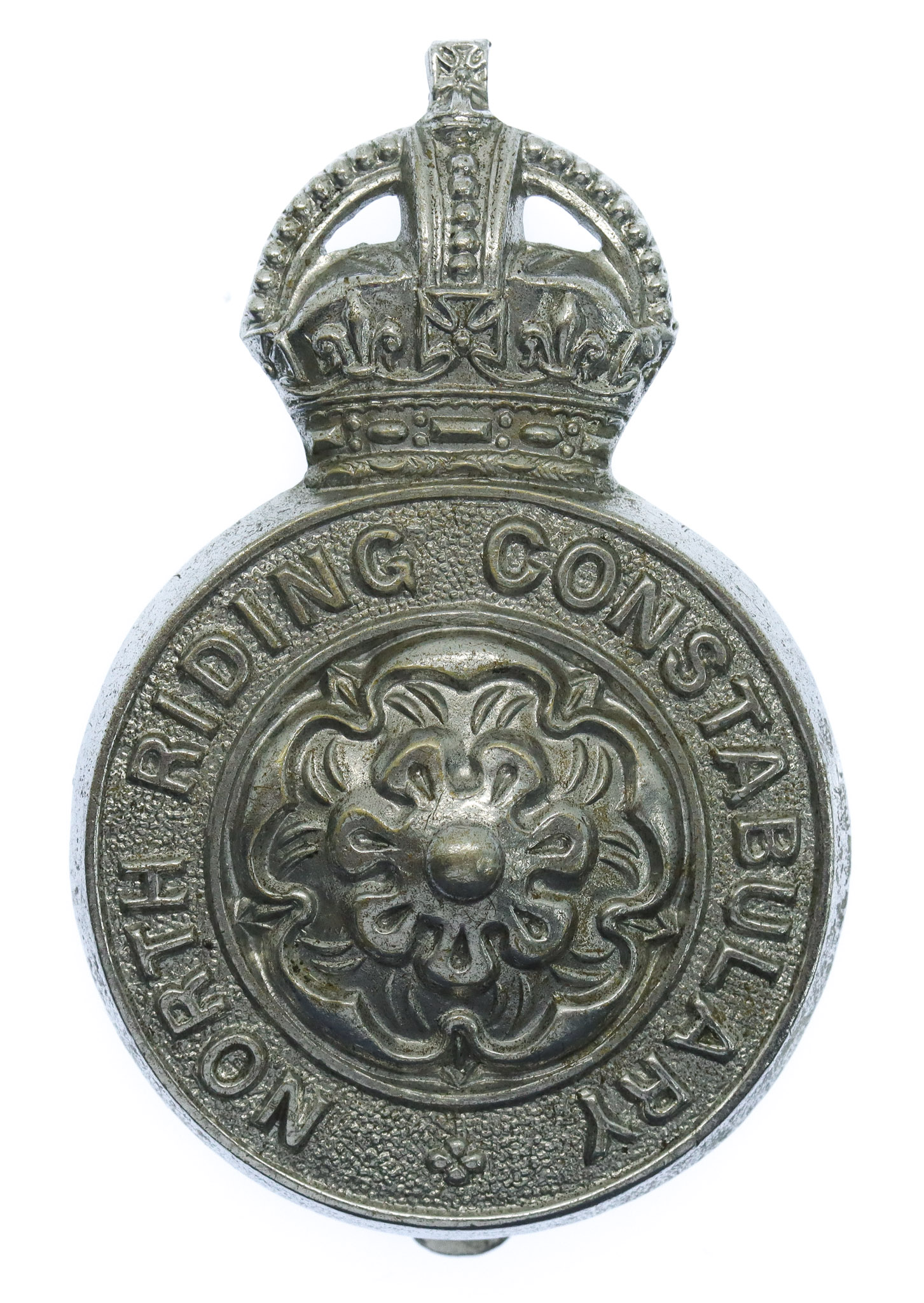 North Riding Constabulary Cap Badge - King's Crown