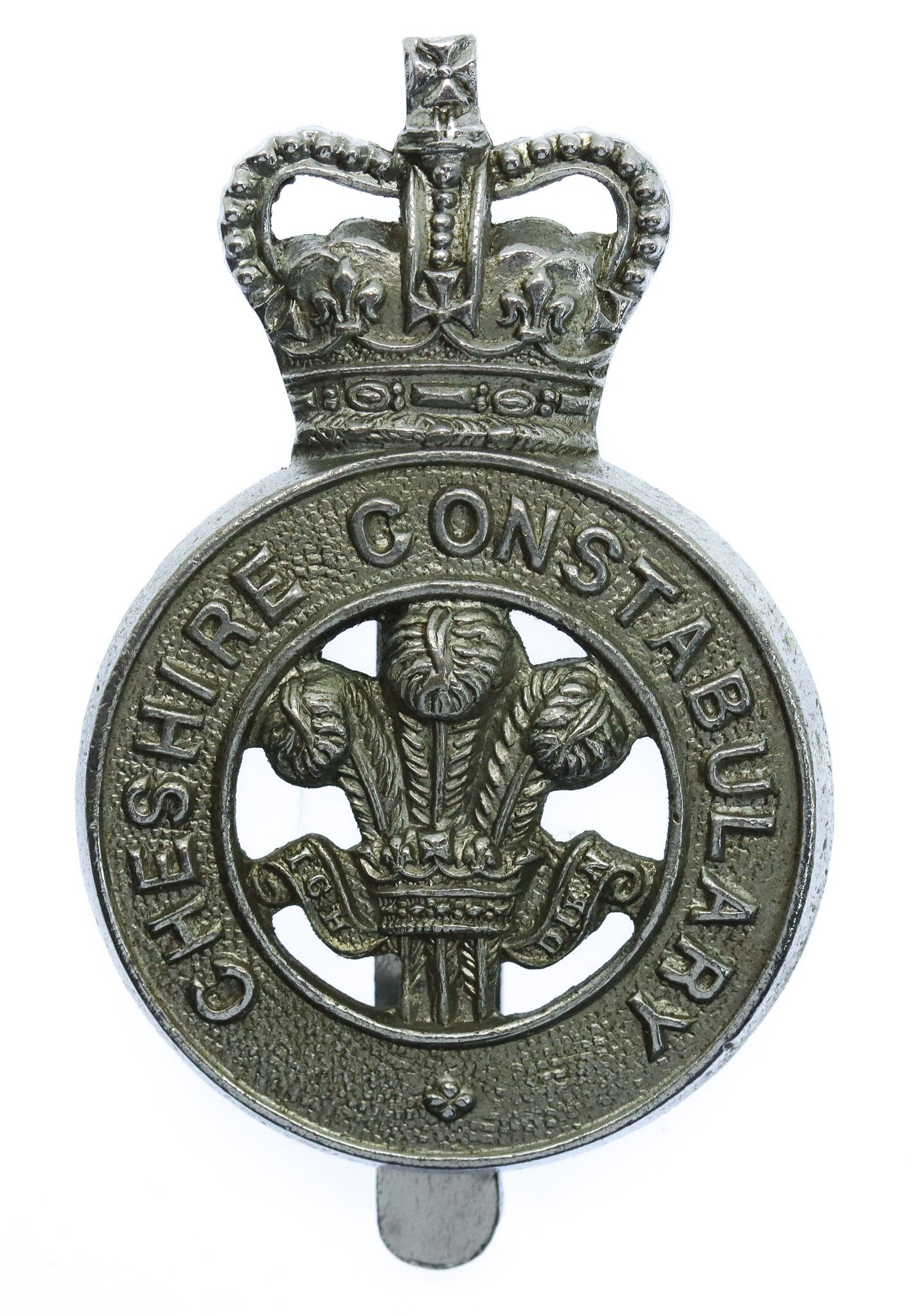 Cheshire Constabulary Cap Badge - Queen's Crown