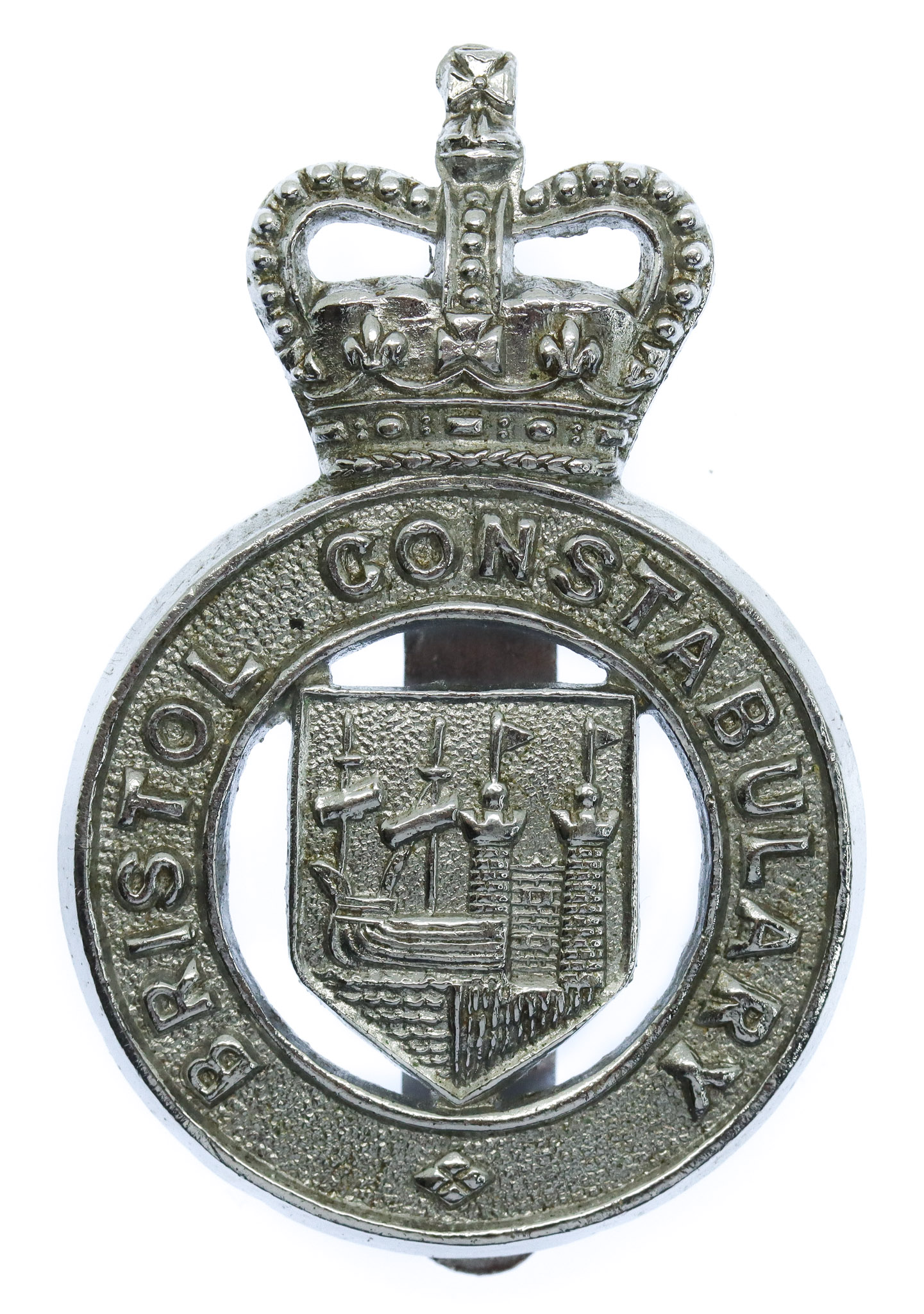 Bristol Constabulary Cap Badge - Queen's Crown