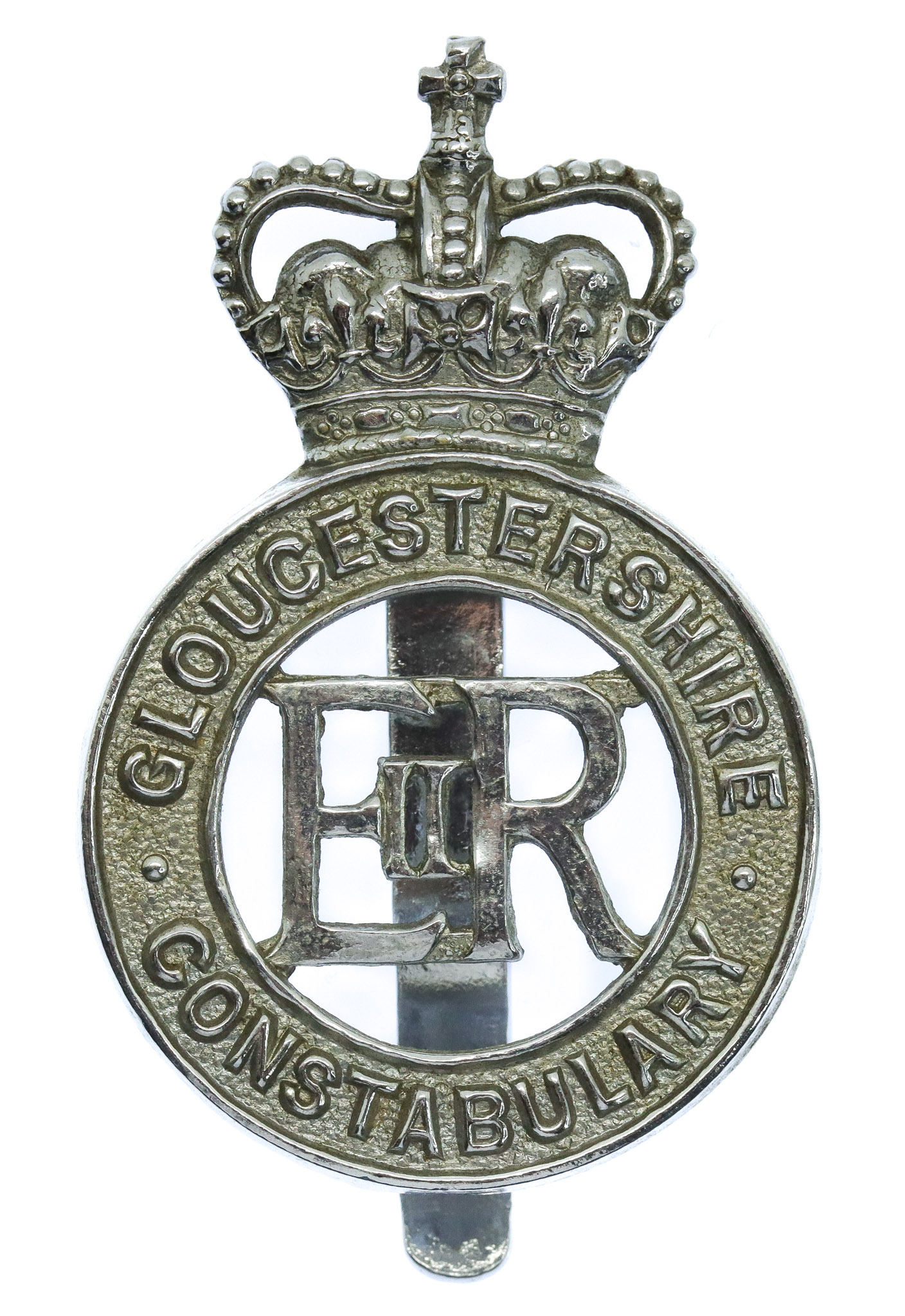 Gloucestershire Constabulary Cap Badge - Queen's Crown