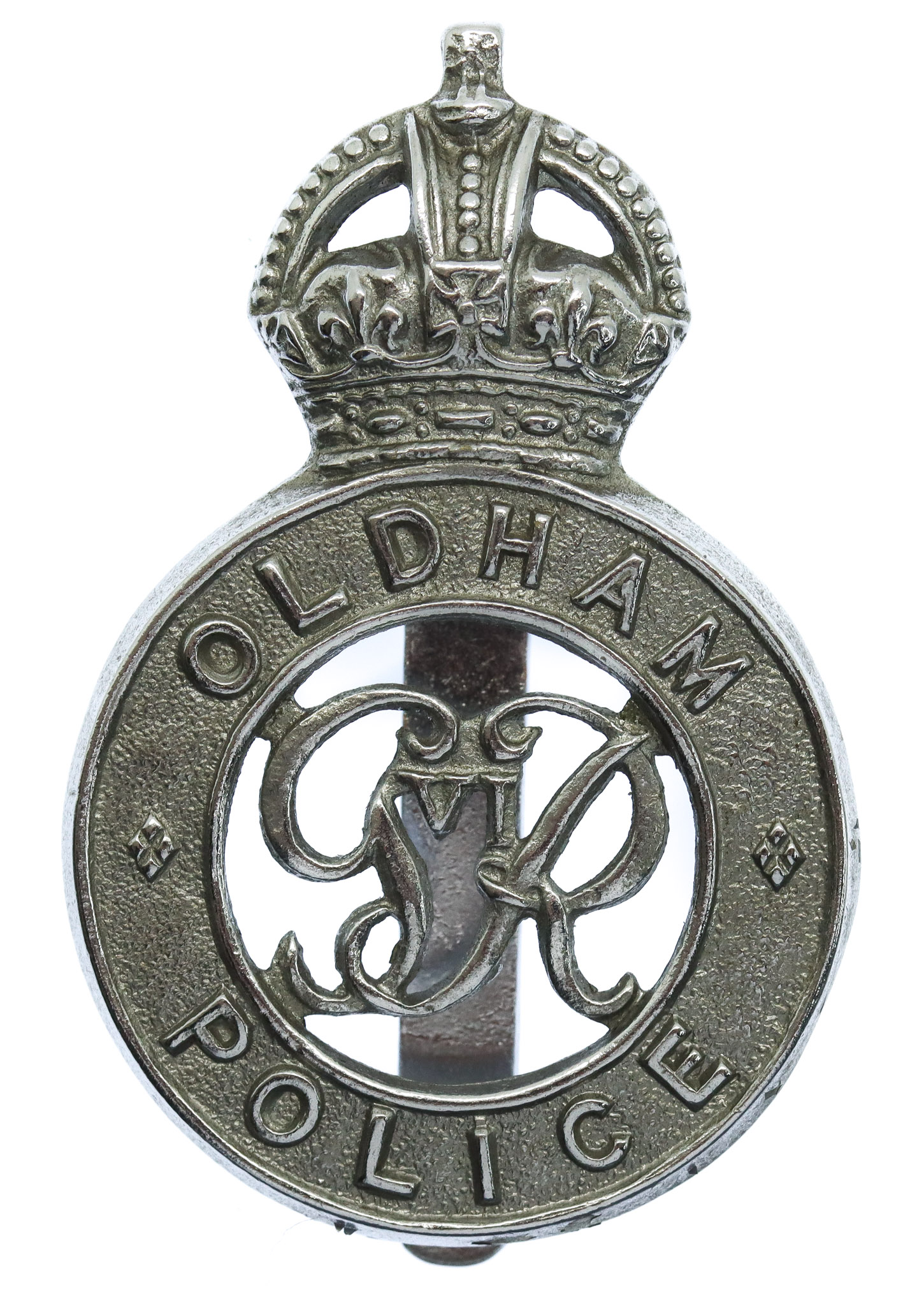 George VI Oldham Borough Police Cap Badge
