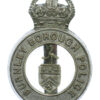 Burnley Borough Police Cap Badge - King's Crown